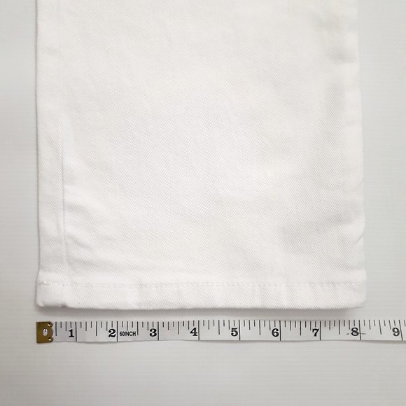 GLORIA VANDERBILT Amanda Classic Tapered Leg Jeans in Vintage White DGVB2692-VWT - Picture 14 of 16